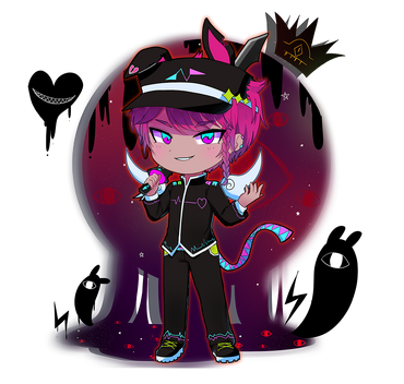 Gacha neon(gacha mod) oc by mashirobunny on DeviantArt