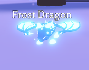 Neon Frost Dragon Adopt Me Roblox