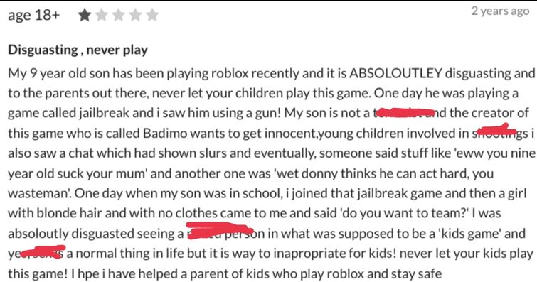 Roblox Reviews