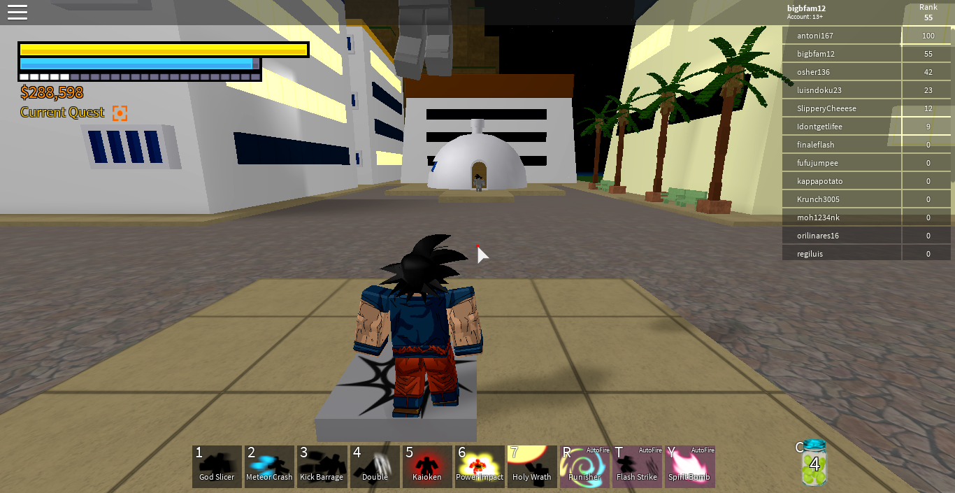 Roblox Dragon Ball Z Final Adventures