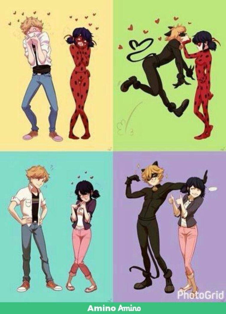 The love square is going to go from this to this in season 5. : r/ miraculousladybug