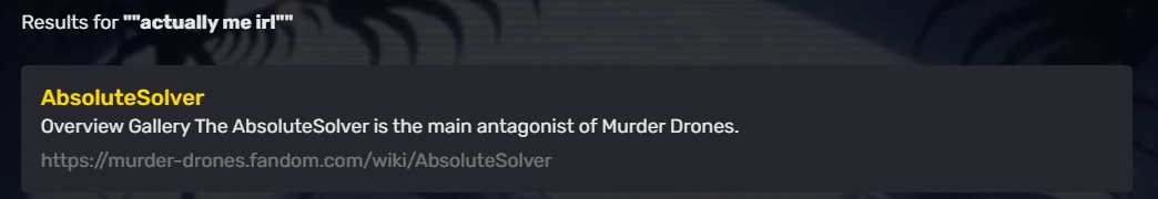 i guess im the absolute solver now | Fandom