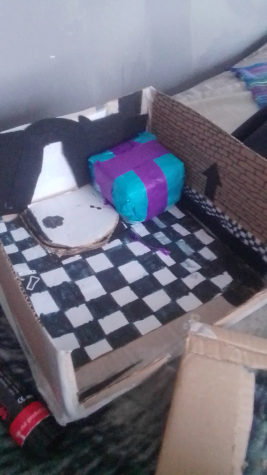 I have made a fnaf cardboard remake Fandom