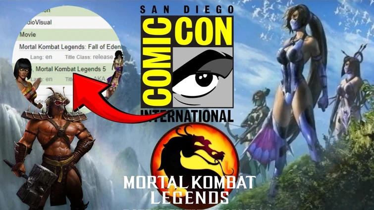 Mortal Kombat Legends Fall Of Edenia Will They Announce It At SDCC This Month & Get First Looks Soon