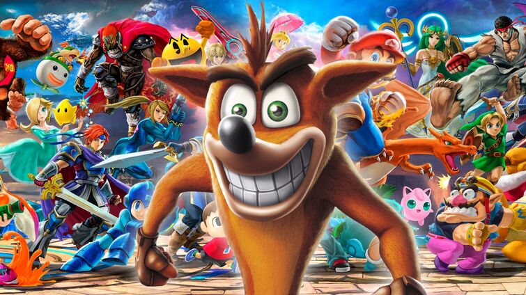 Why Crash Bandicoot Should Join Super Smash Bros Ultimate