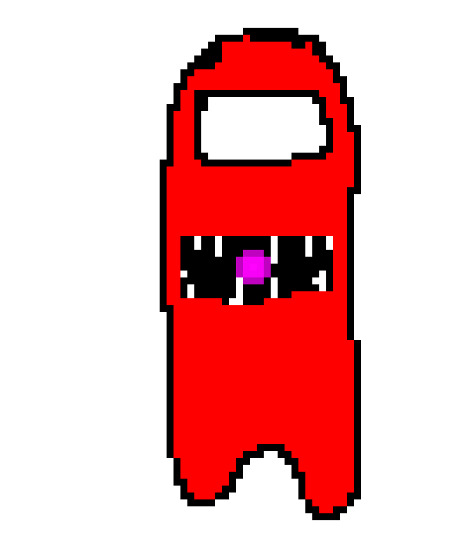 Among Us Front Facing Imposter Pixel Art Fandom