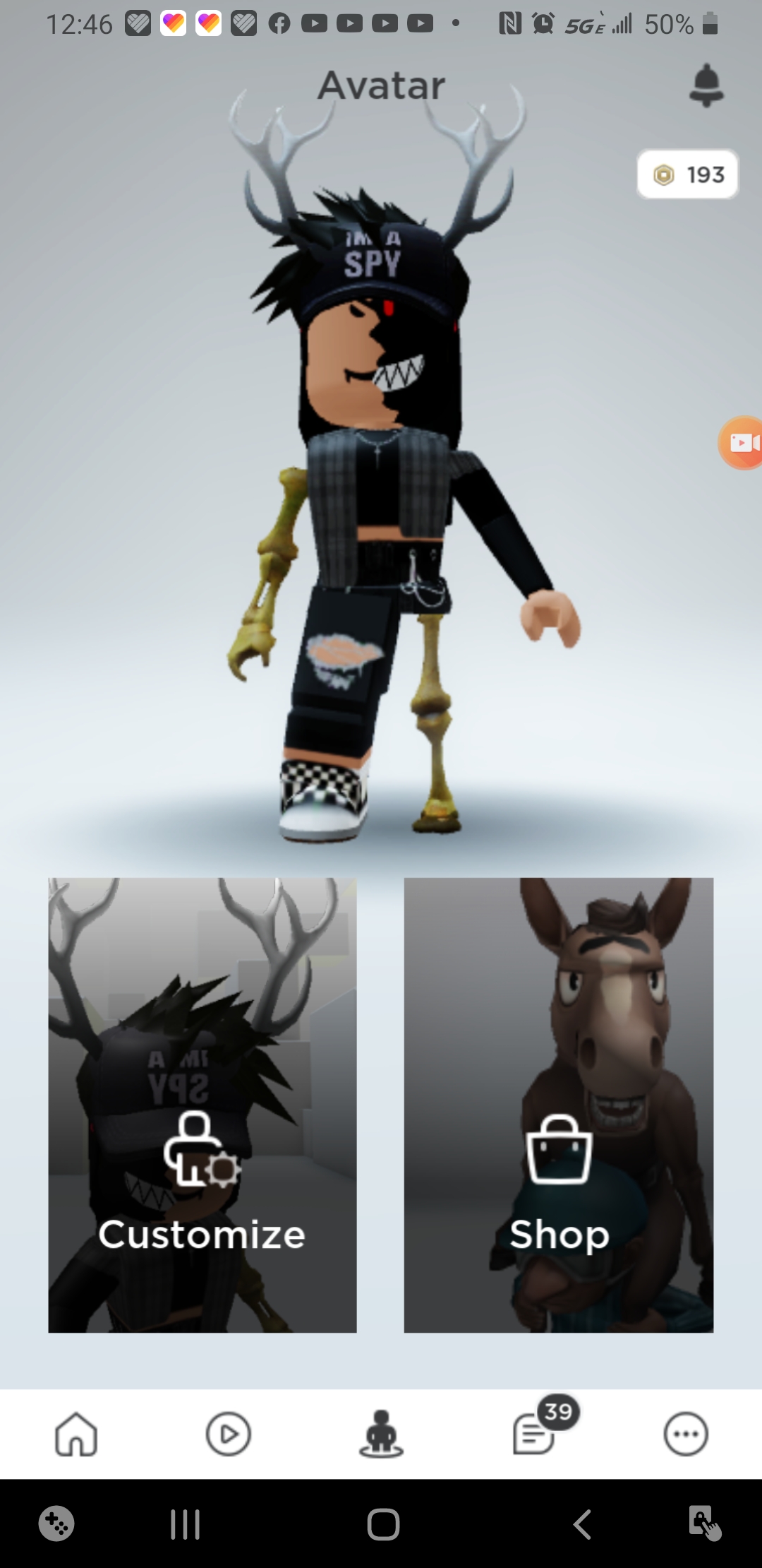 my dog avatar roblox