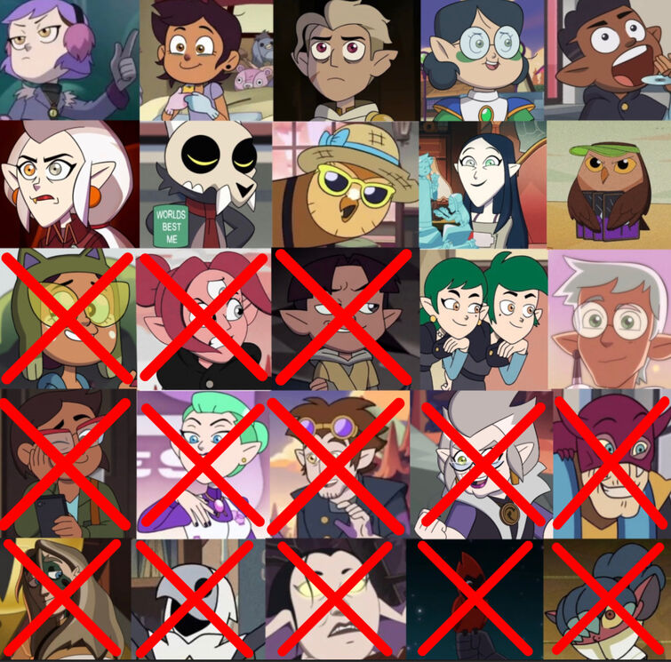 The Owl House Popularity Poll: Day 14. Vee was eliminated. Vote on
