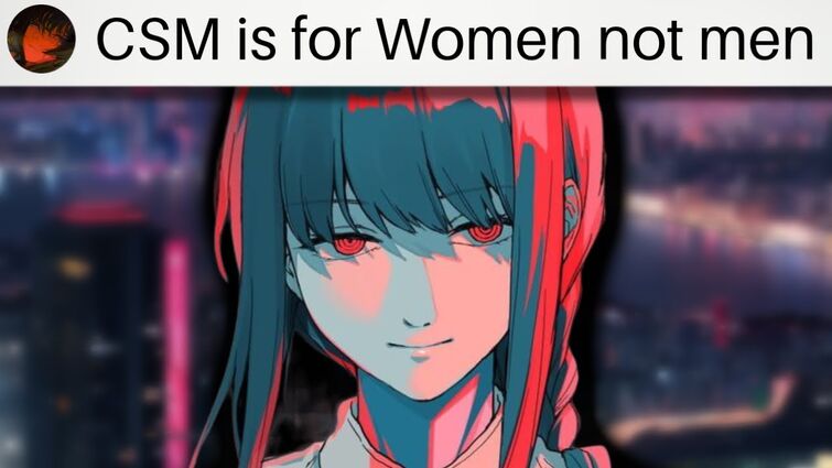 Does she understand Chainsaw Man?...