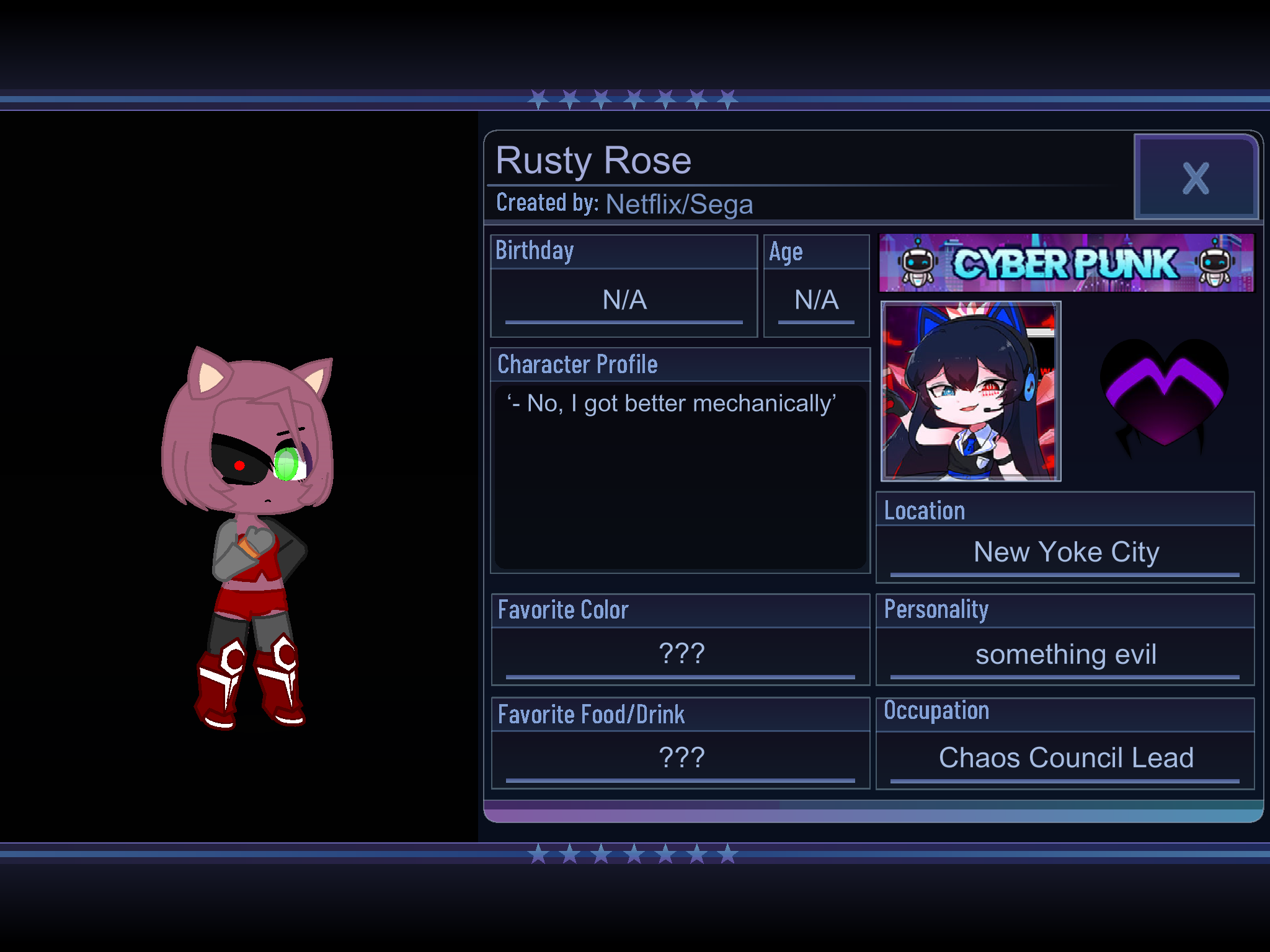 Rusty Rose, Sonic Wiki Zone