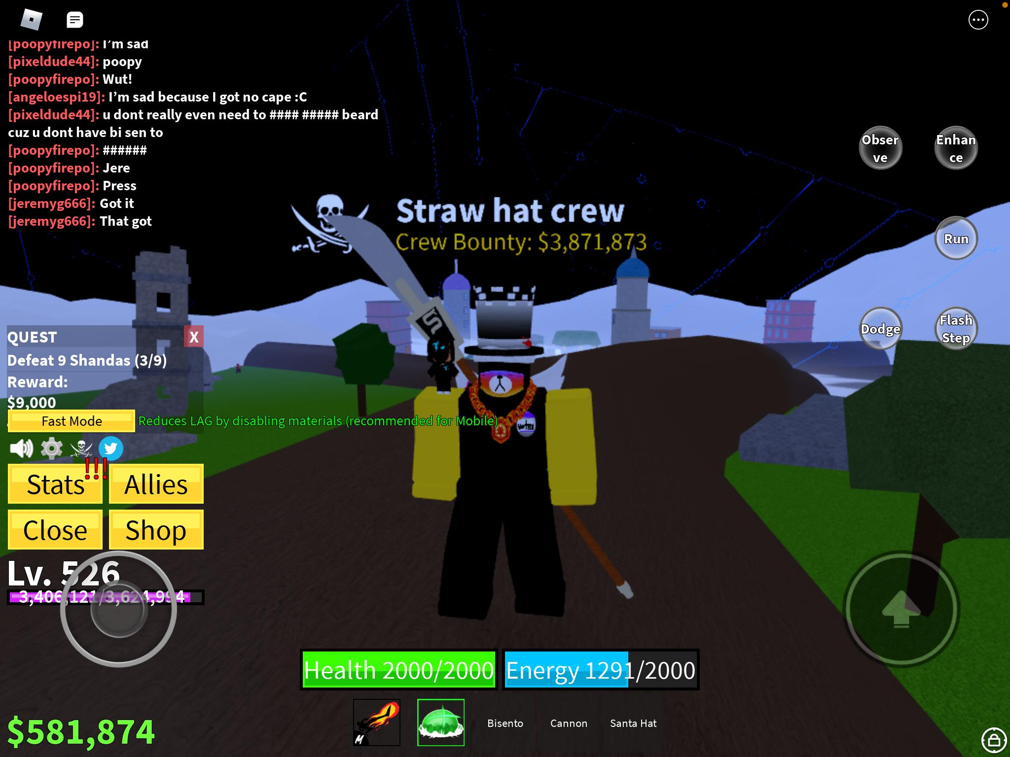 AYO what I just god stage 3 and WTF is this : r/bloxfruits
