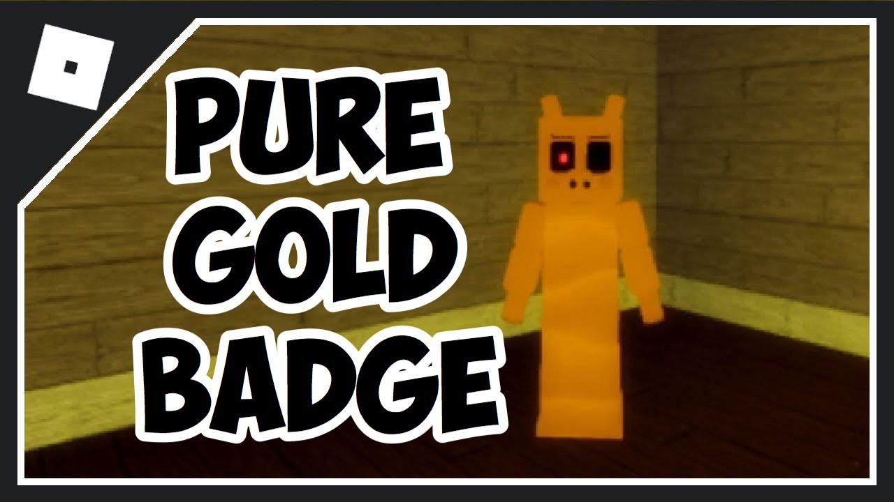 How To Get Pure Gold Fandom - roblox piggy rp all badges