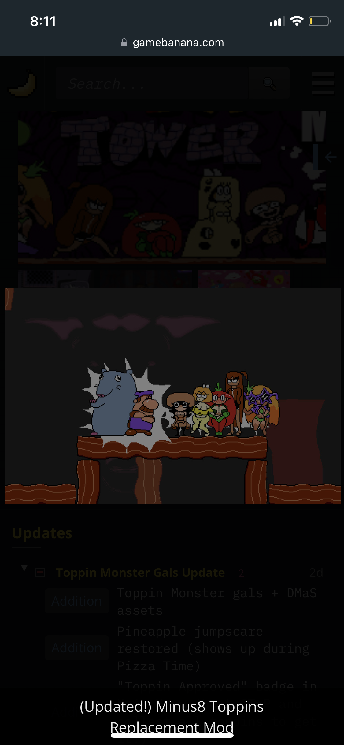 Toppin gals mod got updated | Fandom