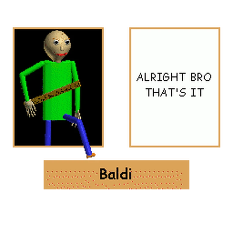 Discuss Everything About Baldi's Basics Wiki Fandom