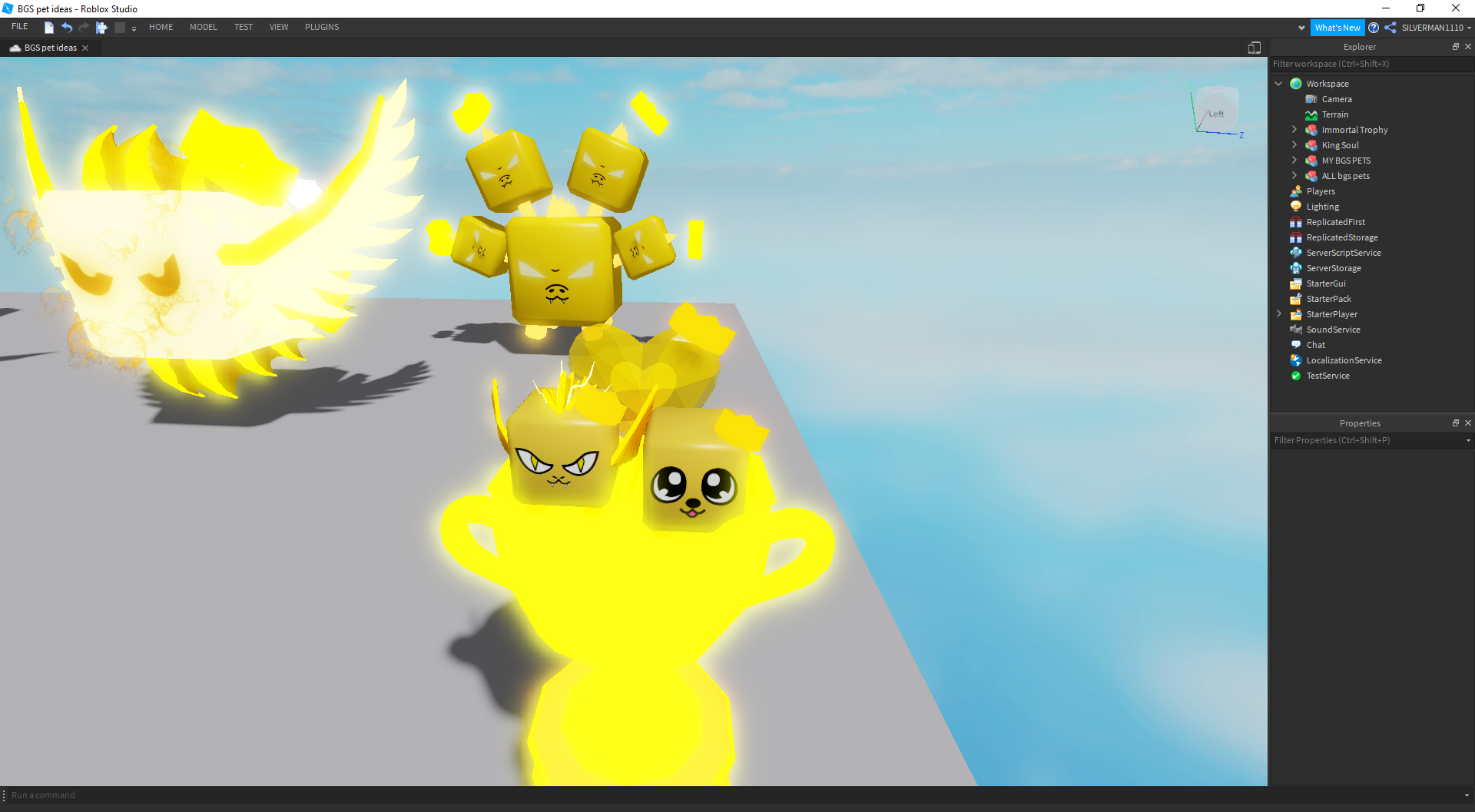 Pet Idea Golden Trophy Fandom - newer bgs roblox