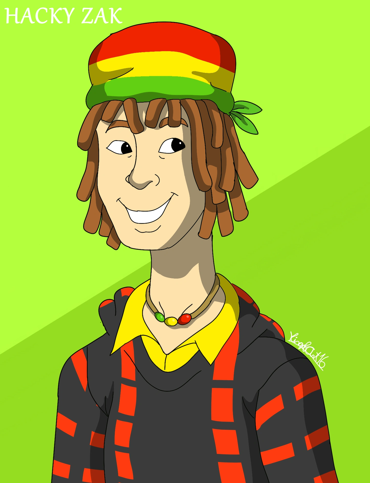 This is my version of Hacky Zak. I had already posted it on his fanart