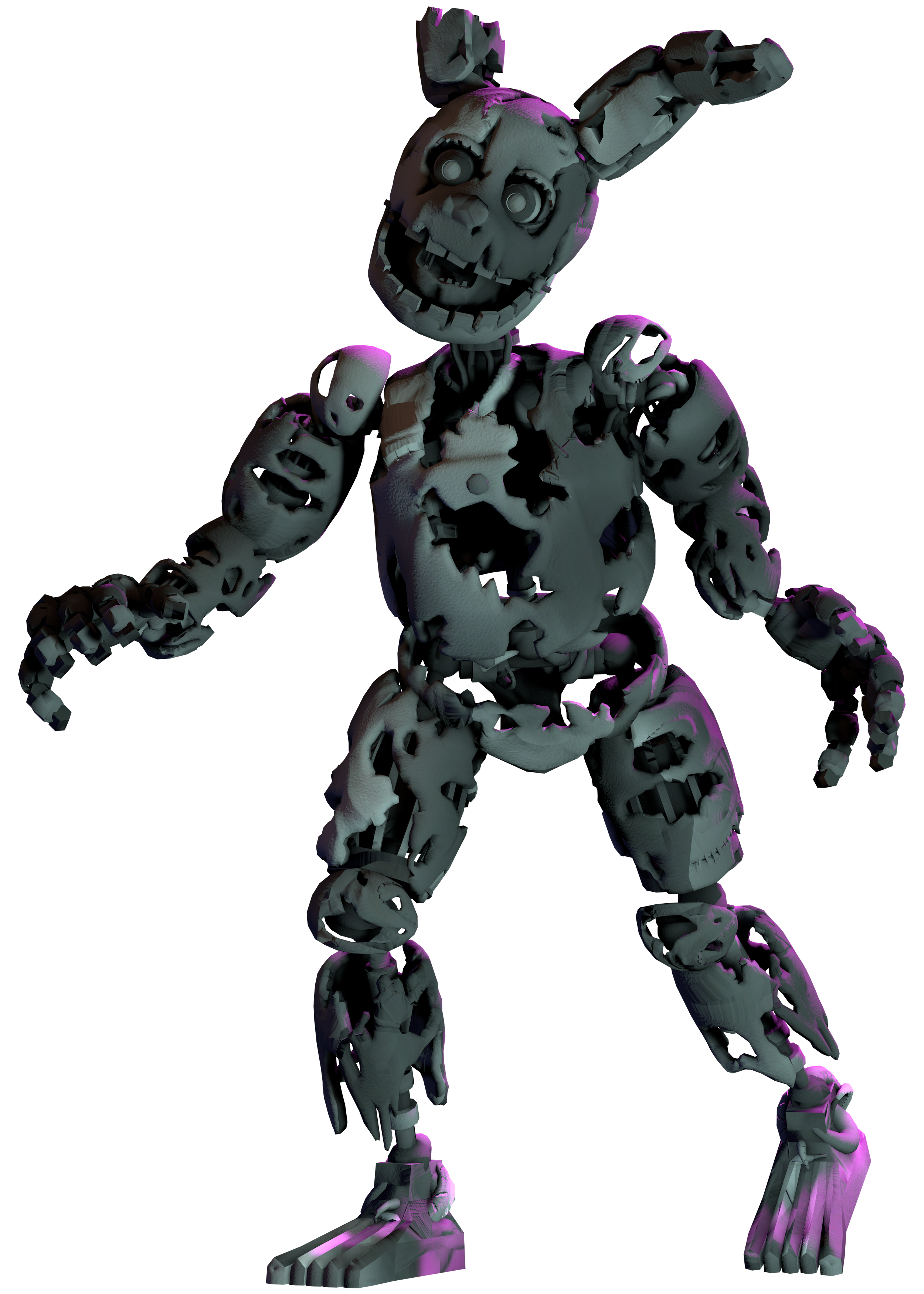 Glitchtrap in FNAF AR: Special Delivery! (Mod) 