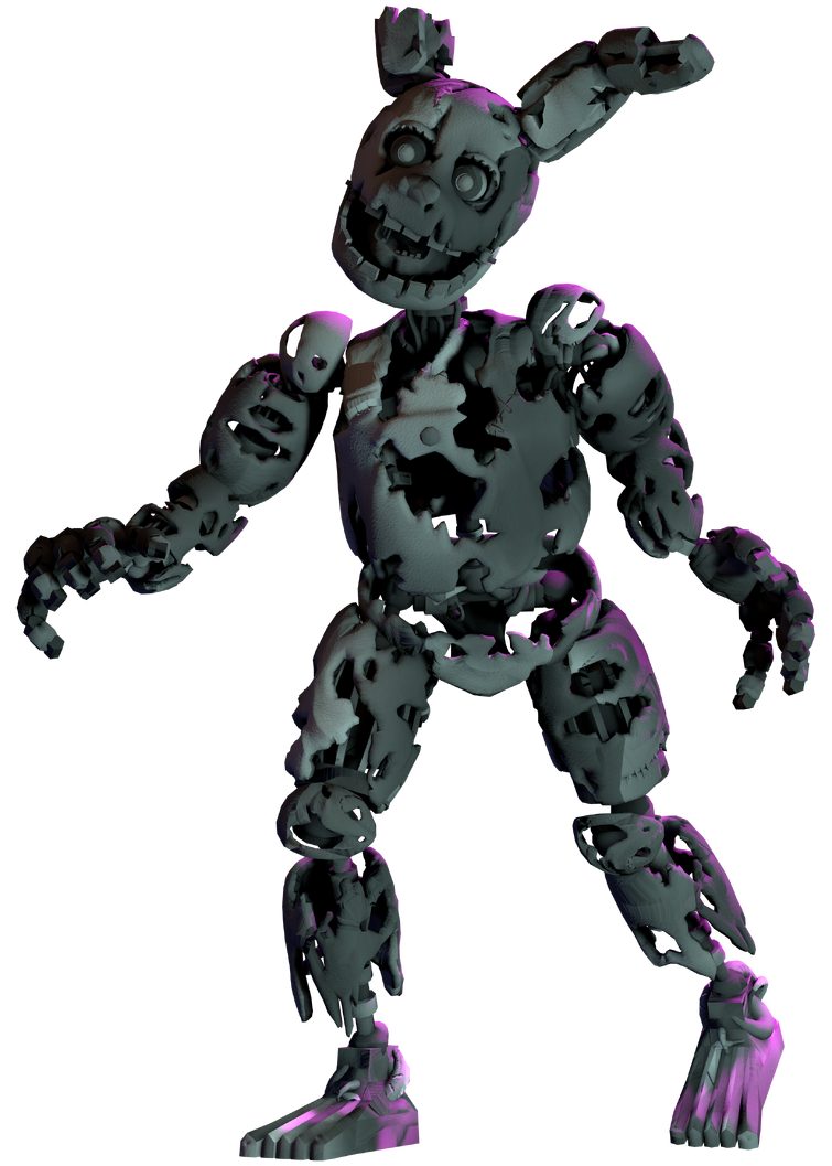 I edited the original FNaF render to show more characters in the same cam.  : r/fivenightsatfreddys