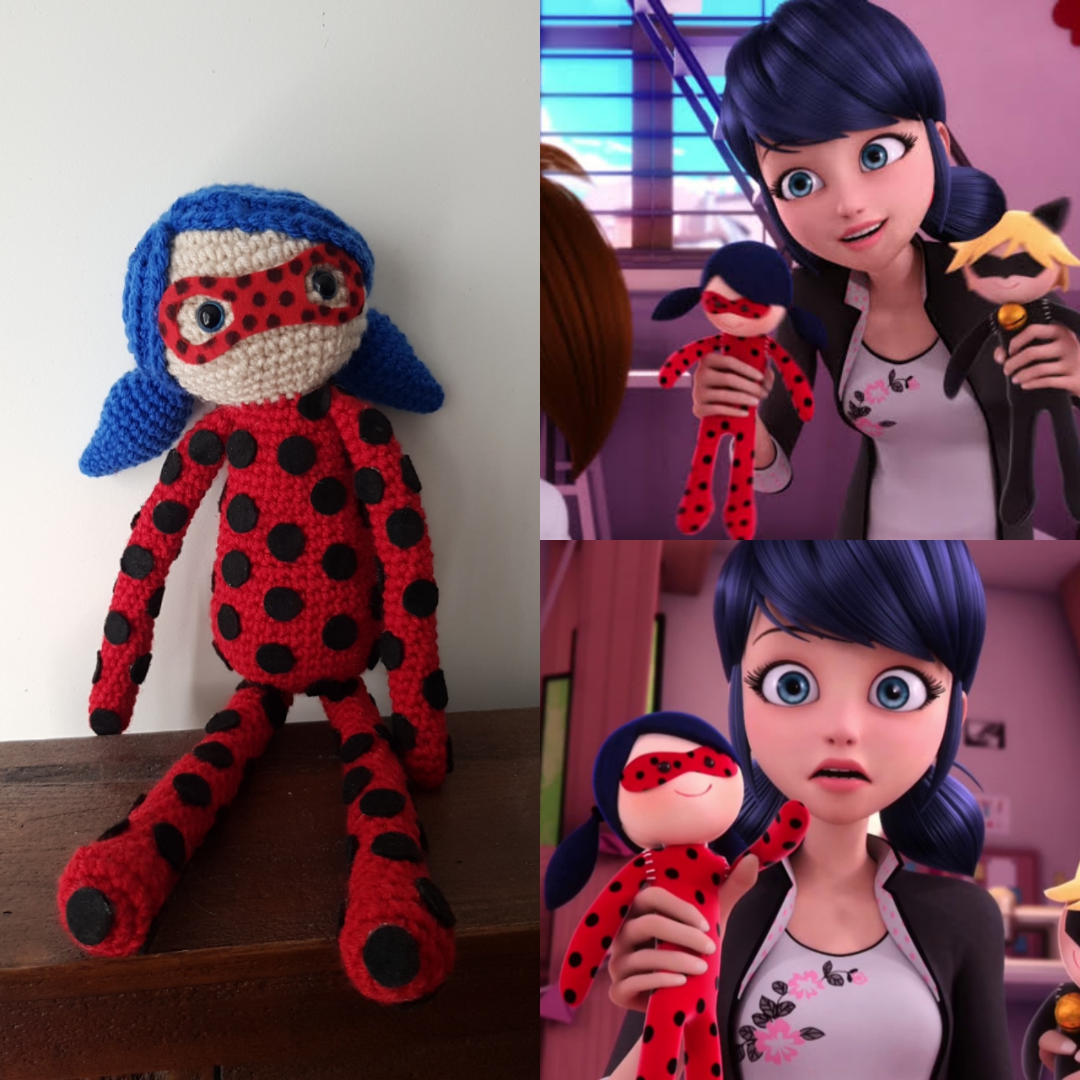 miraculous ladybug stuffed toy