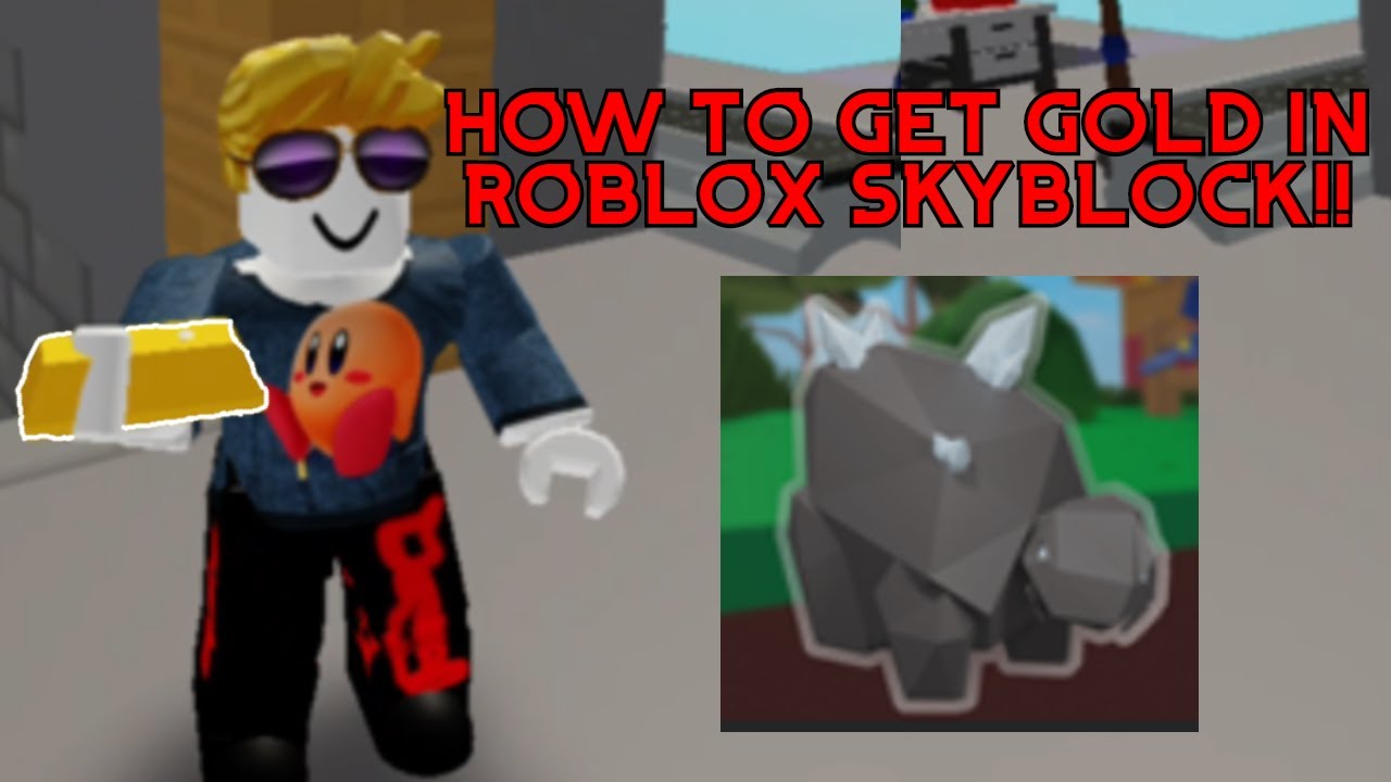 How Do Get Gold Fandom - how to get gold in skyblock roblox