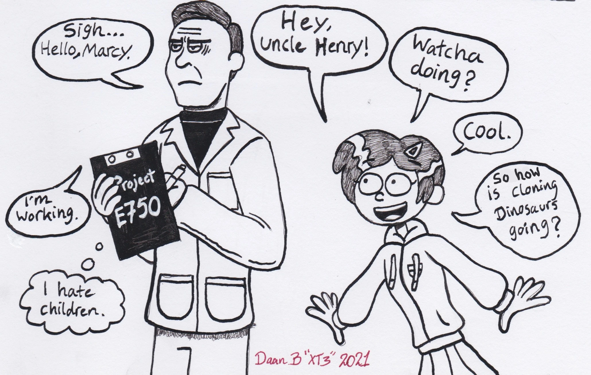 Henry Wu with his niece Marcy! Fandom