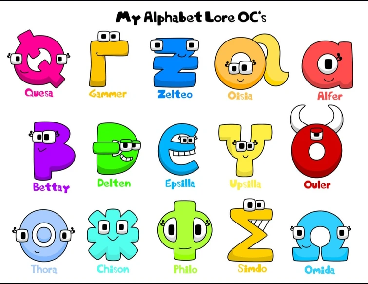 Alphabet Lore OCs for the Korean Alphabet - ㅁ and ㄷ : r/alphabetfriends