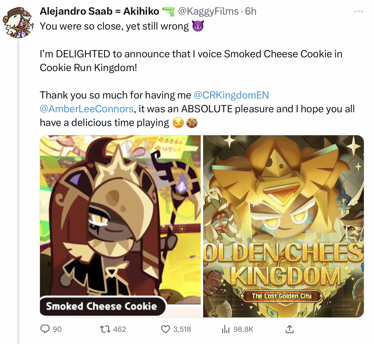 Smoked Cheese Cookie’s VA Fandom