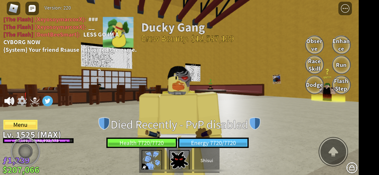 I finally got cyborg and its v3 version!! : r/bloxfruits