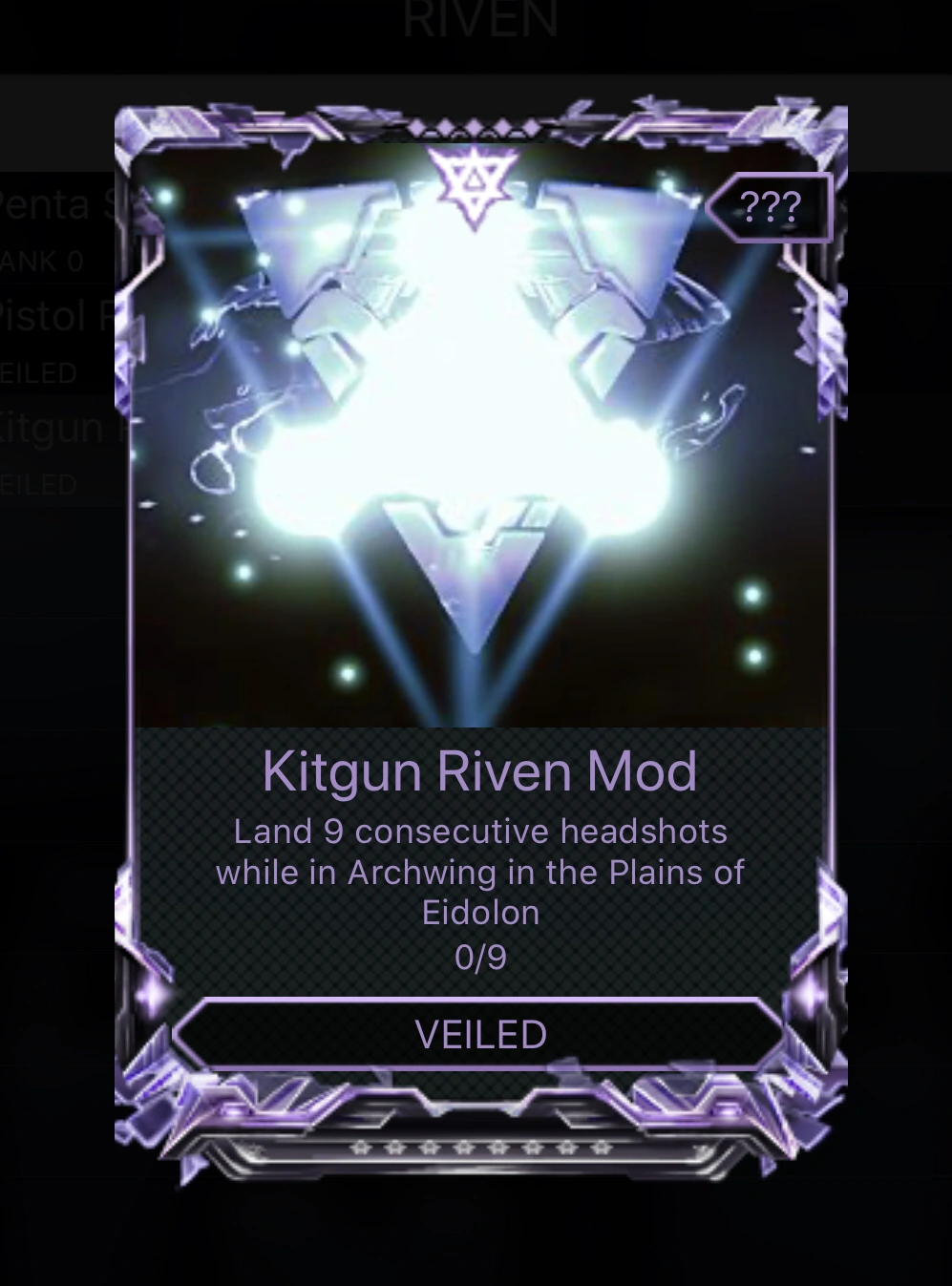 WTS veiled kitgun riven Fandom