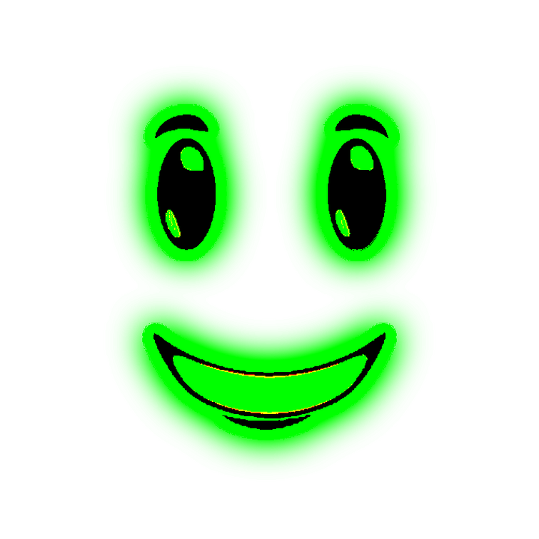 Recolorable Smiley Emoji Head - Roblox