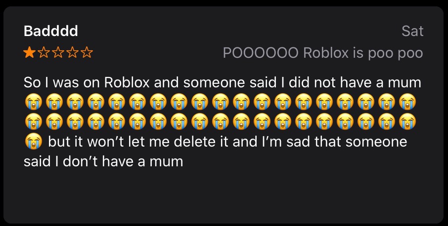 Roblox Reviews Are Idk Fandom - idk meaning roblox