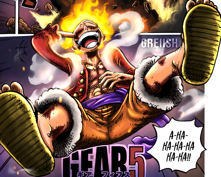 First 7 Star) The Luffy 7 Star Gear 5TH Concept (Spoiler