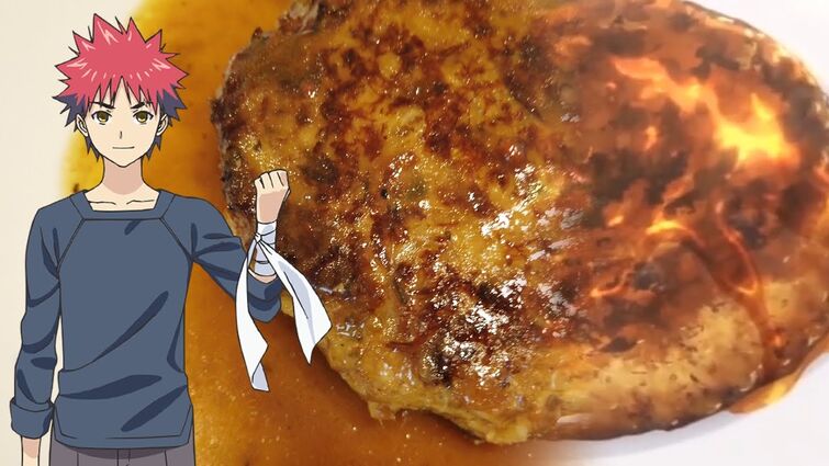 Receita Shokugeki no Souma - Filé Chaliaplen