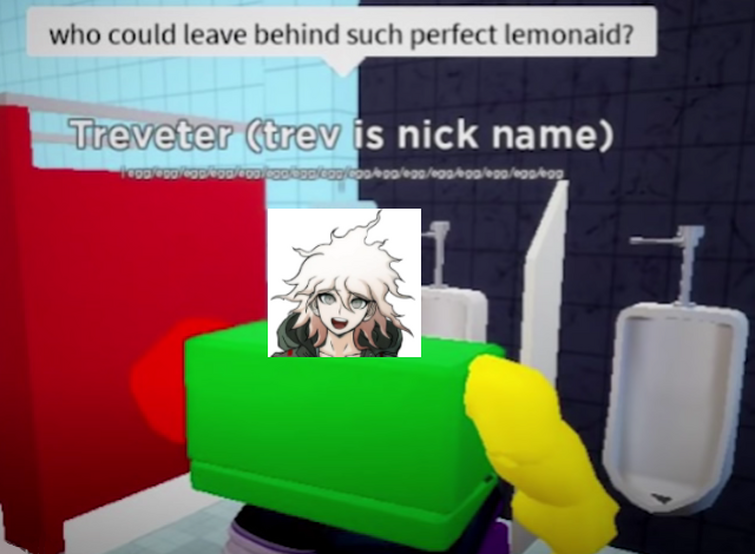 Here's your cursed roblox memes but danganronpa