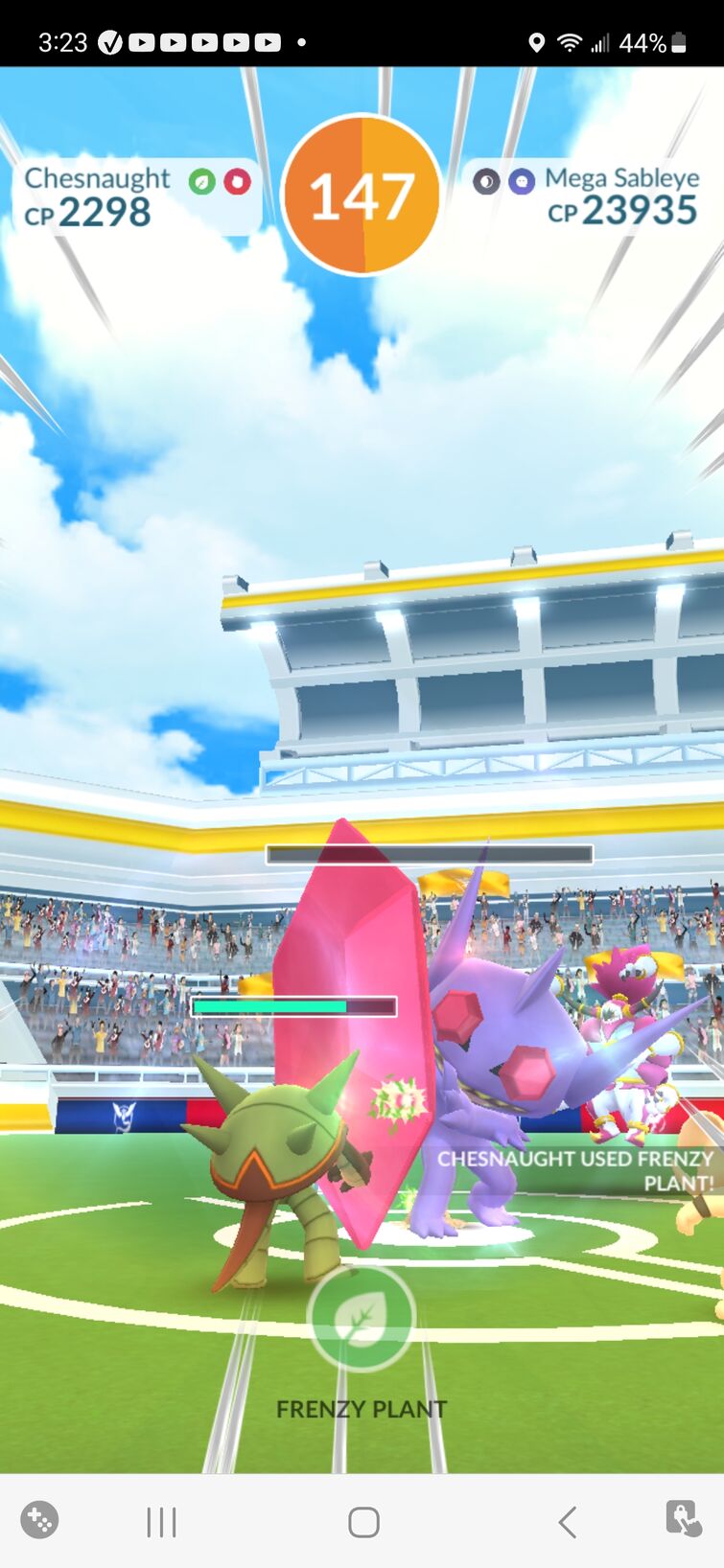 Master SHINY MEGA SABLEYE in pokemon go. 