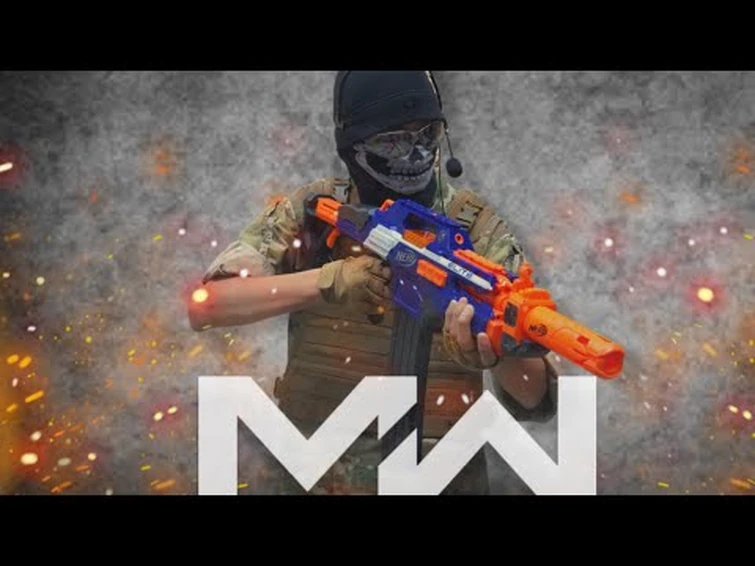 Nerf War Call of Duty Modern Warfare
