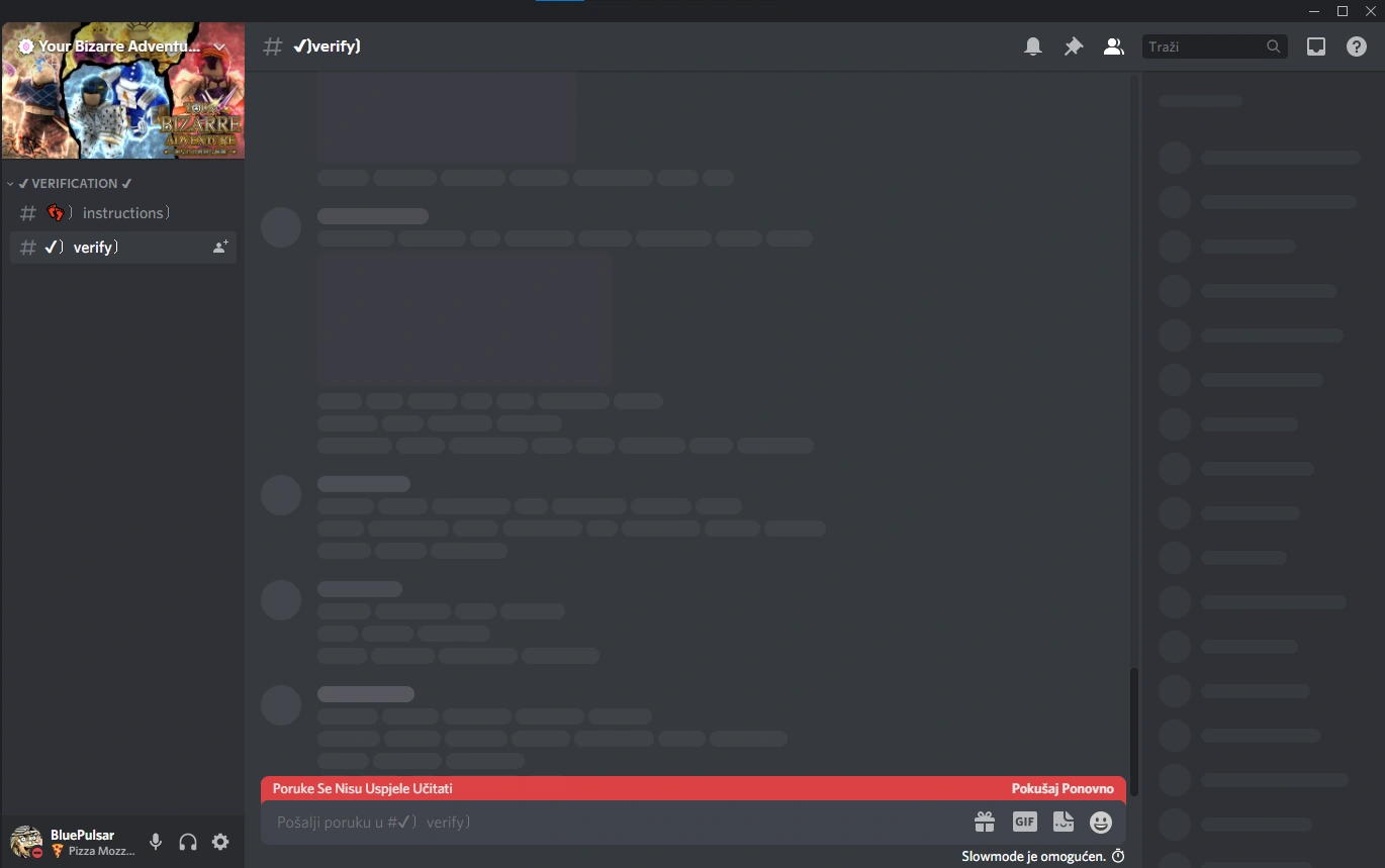 I can't verify on Discord server Fandom