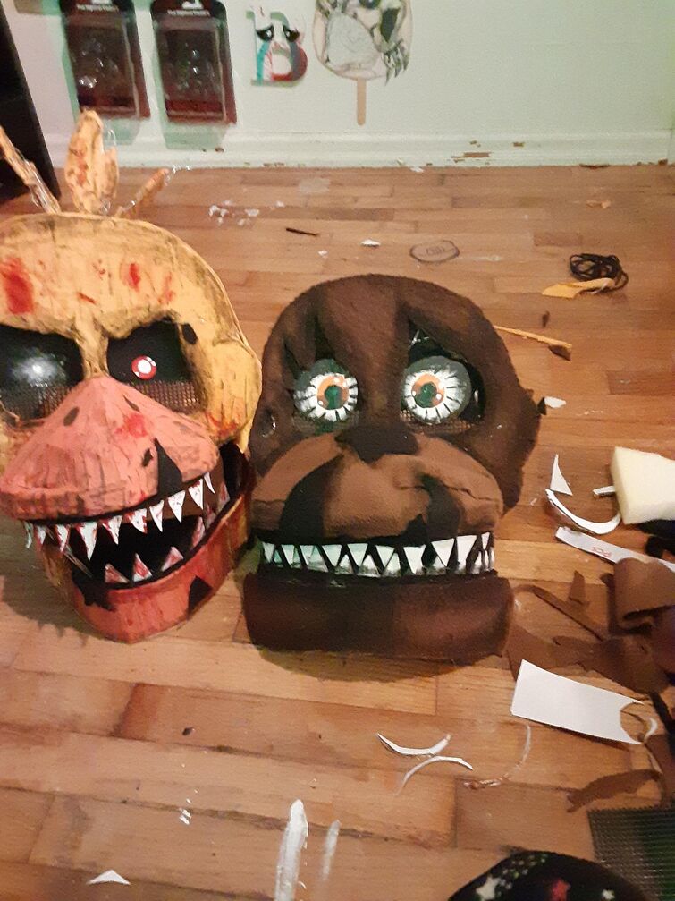 Pro shippers are scary 😟 #FNAF #FNAFCosplay #Nightmare #Cosplay #Nigh