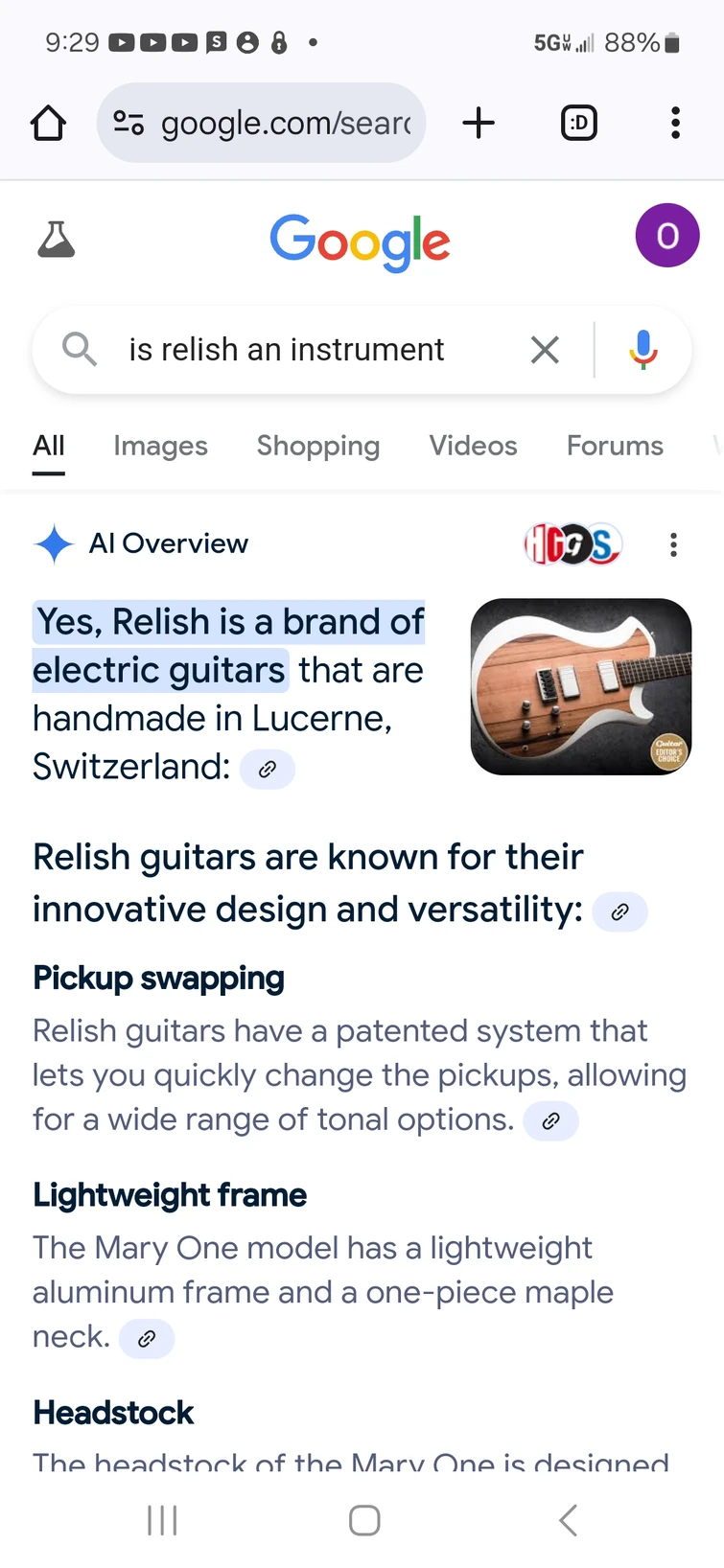 Is relish an Instrument? Yes, Patrick, relish is an Instrument! | Fandom