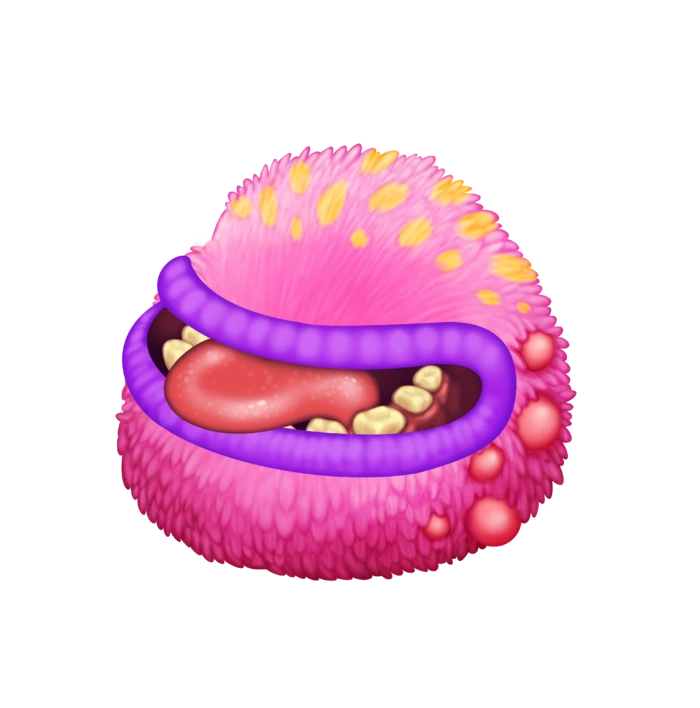 Поющие монстры картинки для торта