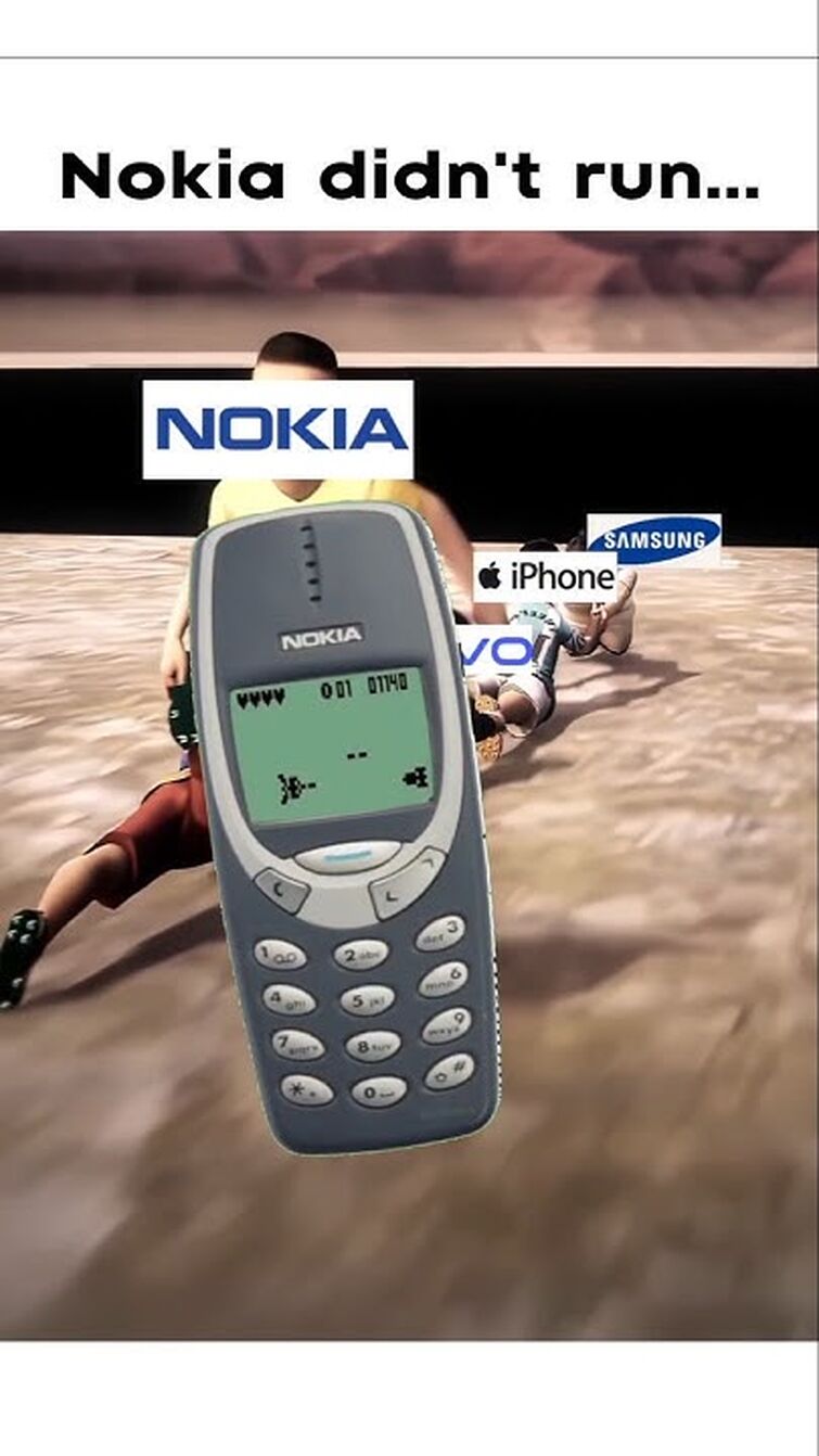 iPhone, Samsung, Xiaomi.Vivo Runs, Nokia JustMarches to Victory ✌️