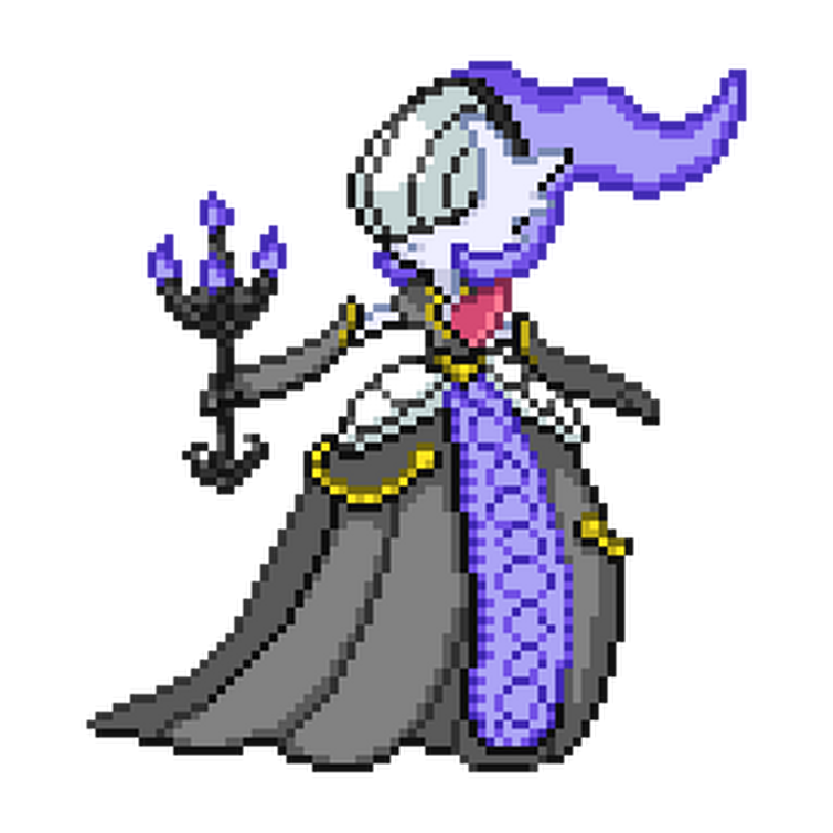 Pokémon: Type Wild Animated Sprite: Shiny Gardevoir