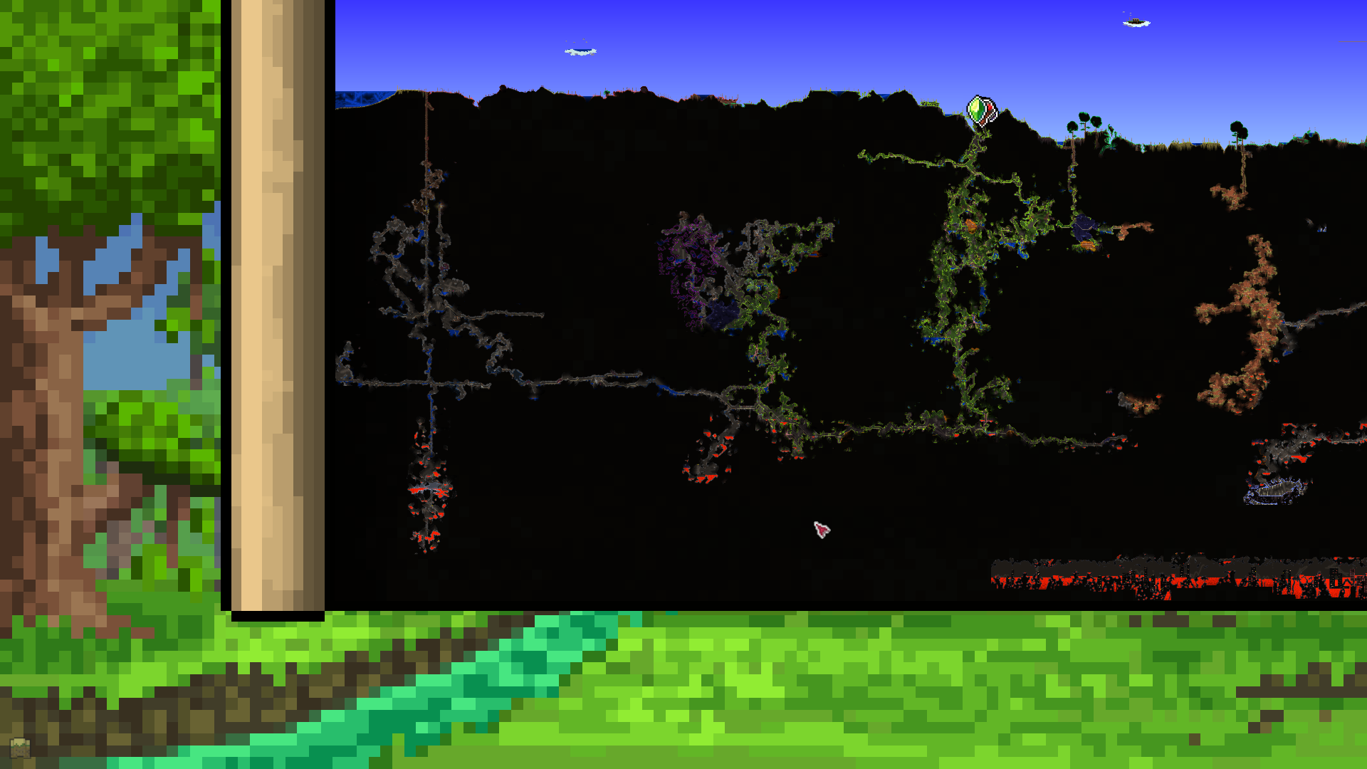 Начинаем строить город.Terraria - YouTube
