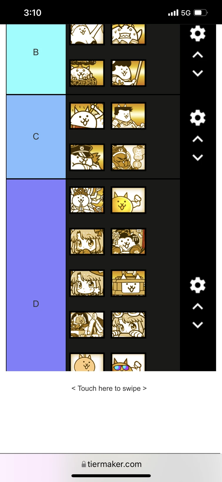 My super rare tier list! I do not own all of the grandons or any of the  monekos or headmater cat job | Fandom