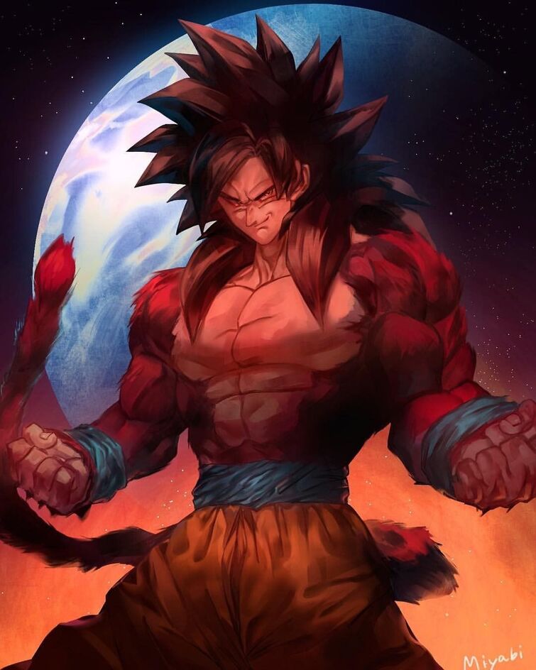I had an epiphany about the nature of Super Saiyan 4, it's strength, it