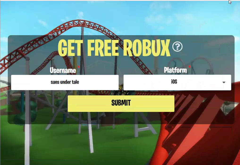 So You Know That Free Robux Scam Fandom - free robux for kids just username