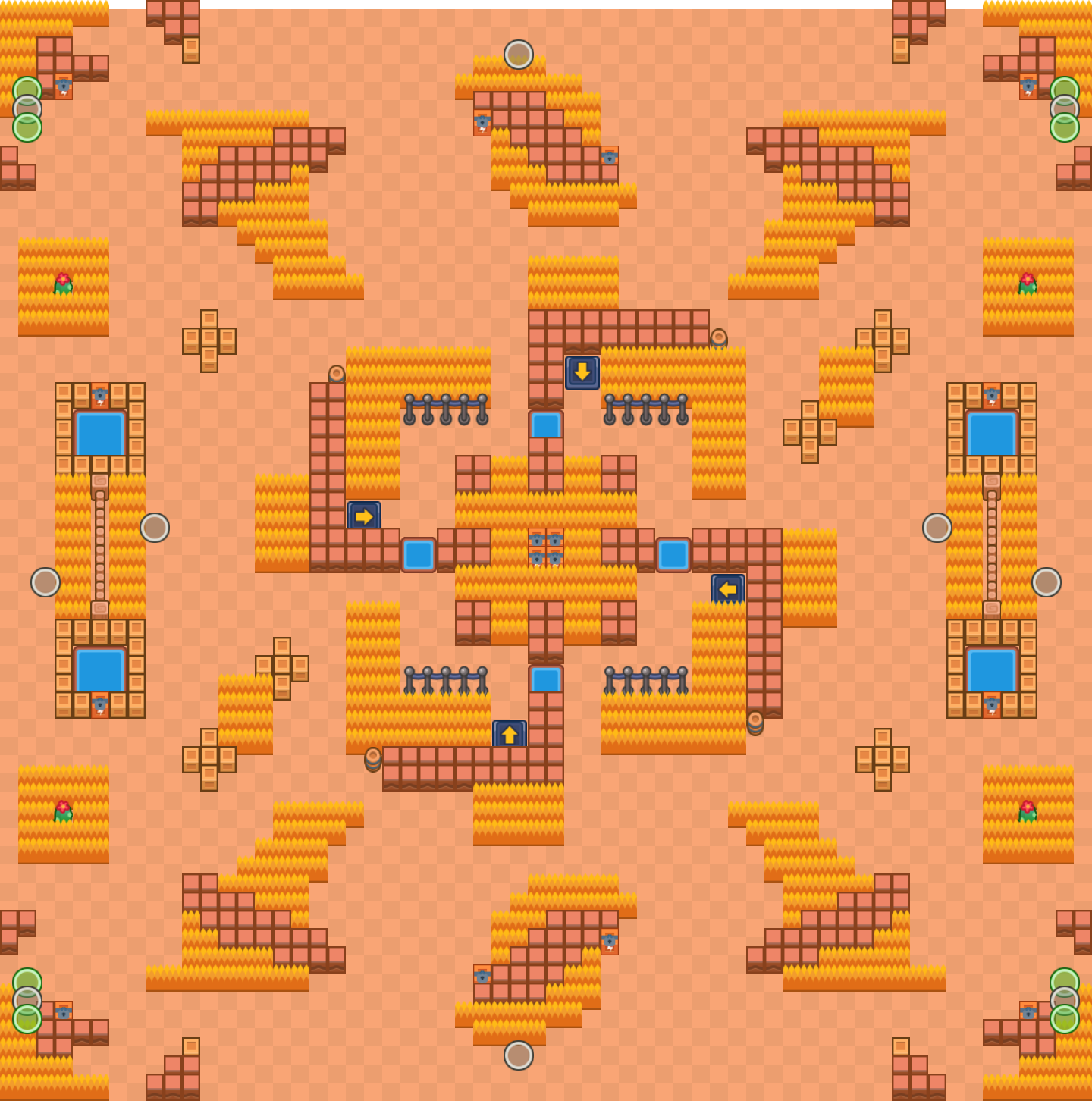 A Showdown Map Idea Fandom - all showdown maps brawl stars