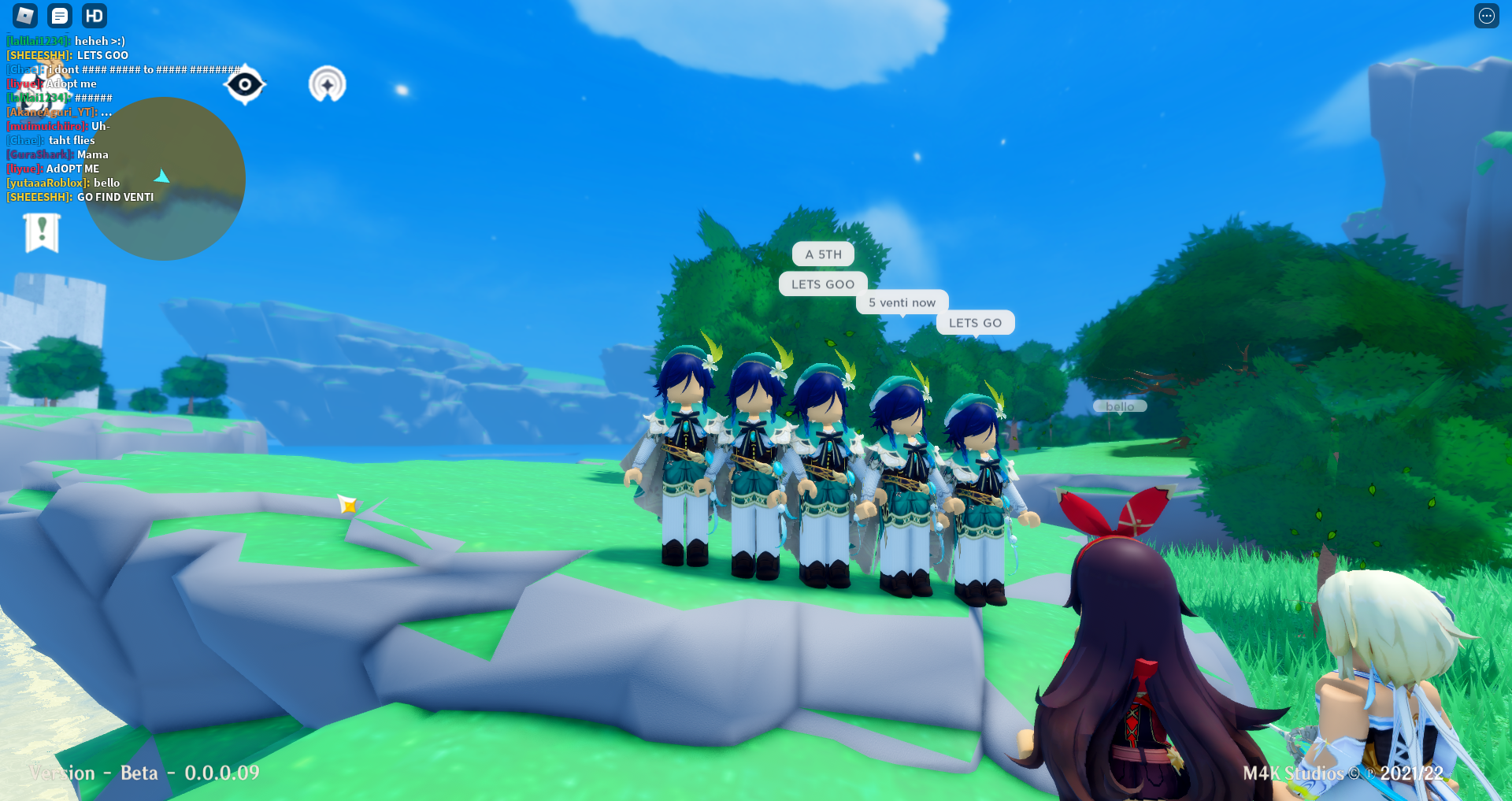 Roblox avatars Genshin Impact