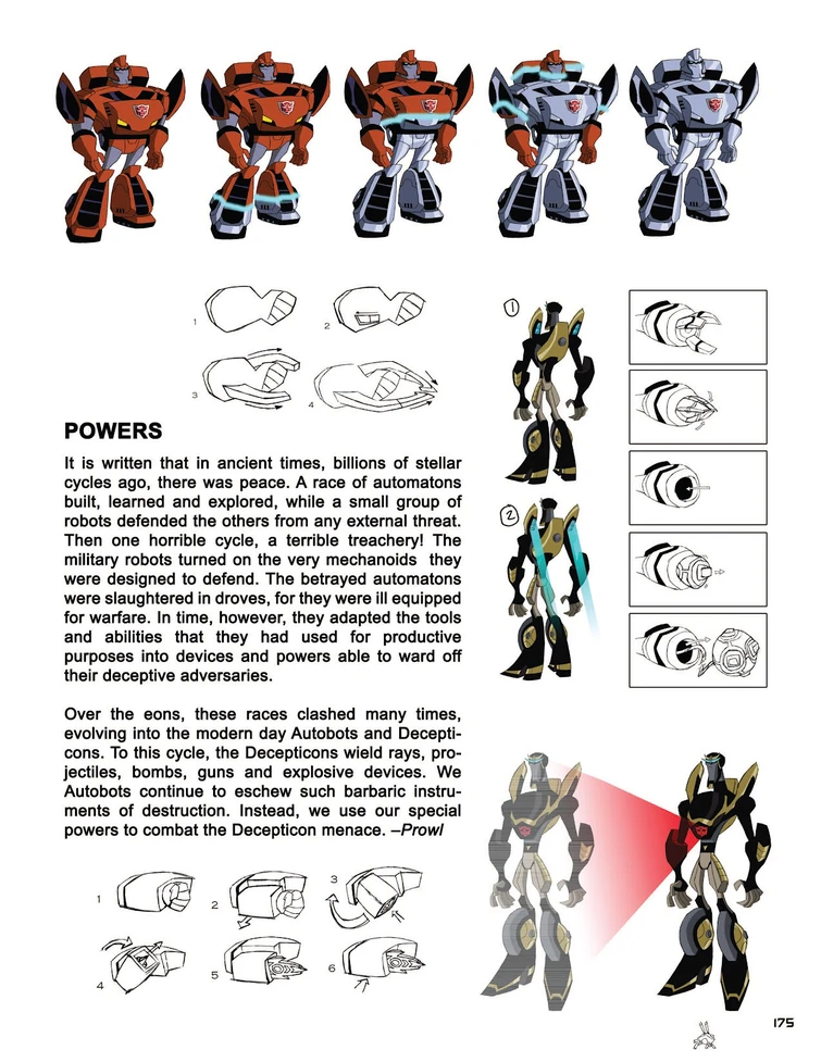 An explanation why Autobots have powers and the Decepticons have