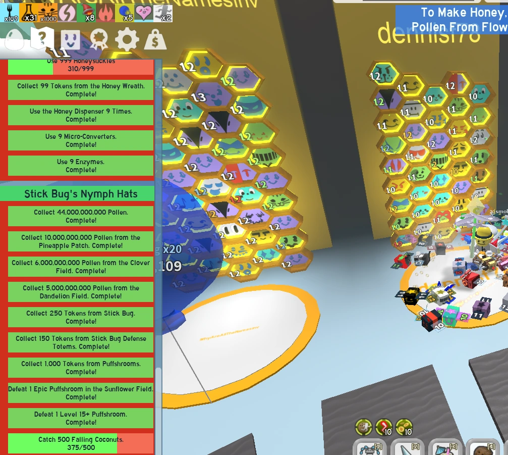 Current Progress on Stick Bugs Nymph Hats Fandom